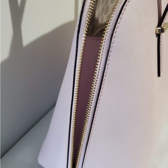 Kate Spade Classic Cedar Street Maise Leather Shoulder Bag - Pink - Picture 3 of 8